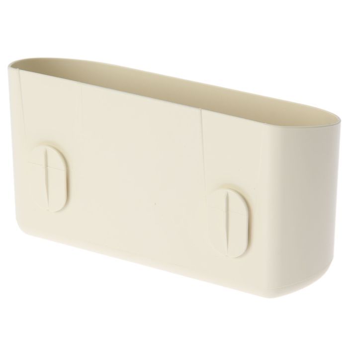 Кашпо для фитомодуля широкое, слоновая кость