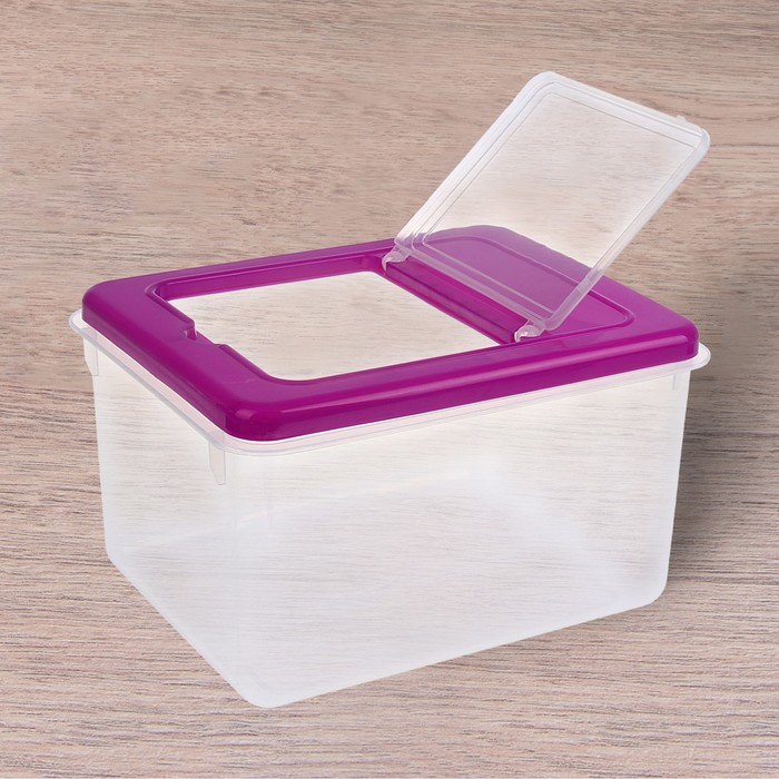 Контейнер для хранения сыпучих продуктов 500 мл, цвета МИКС