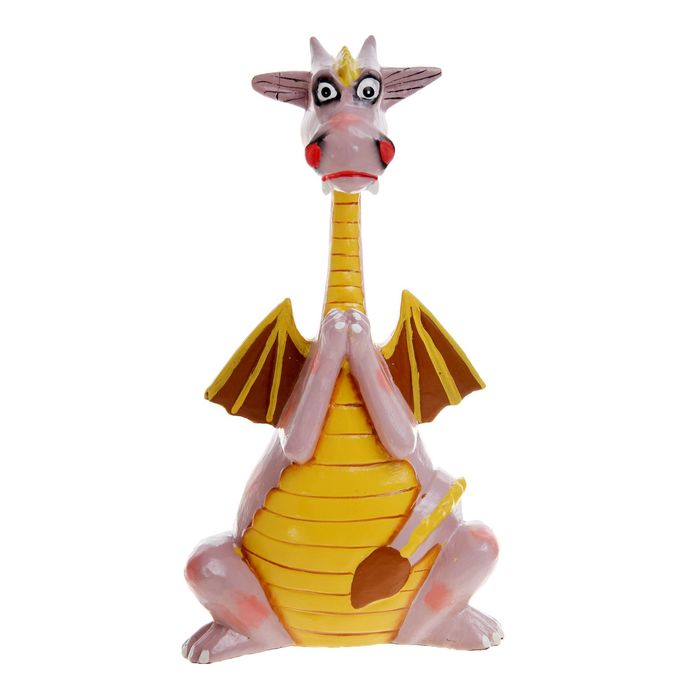 Сувенир "Дракоша Гоша" сиреневый