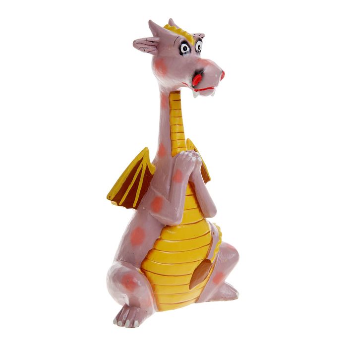 Сувенир "Дракоша Гоша" сиреневый