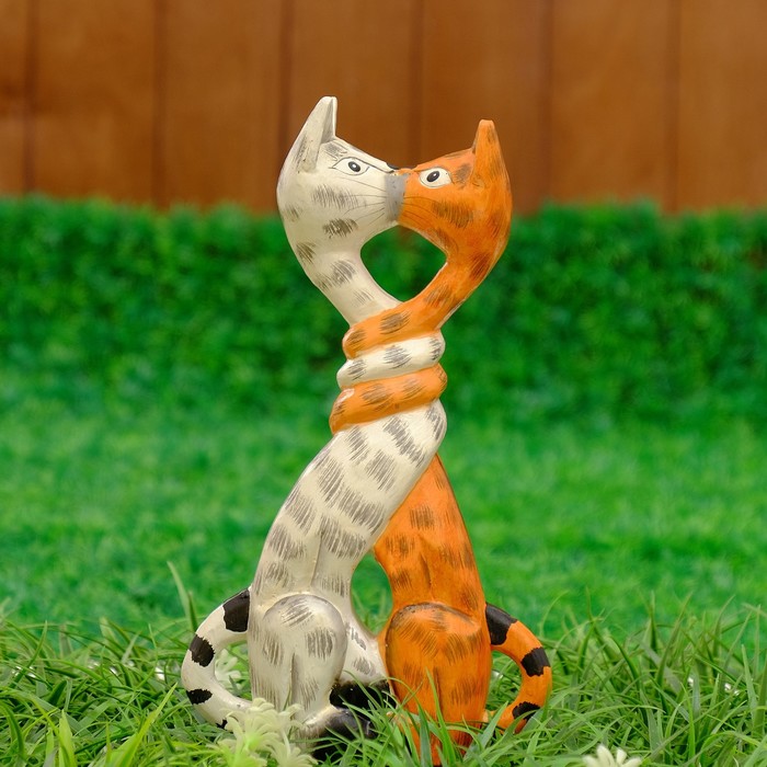 Сувенир "Целующиеся волшебные коты "