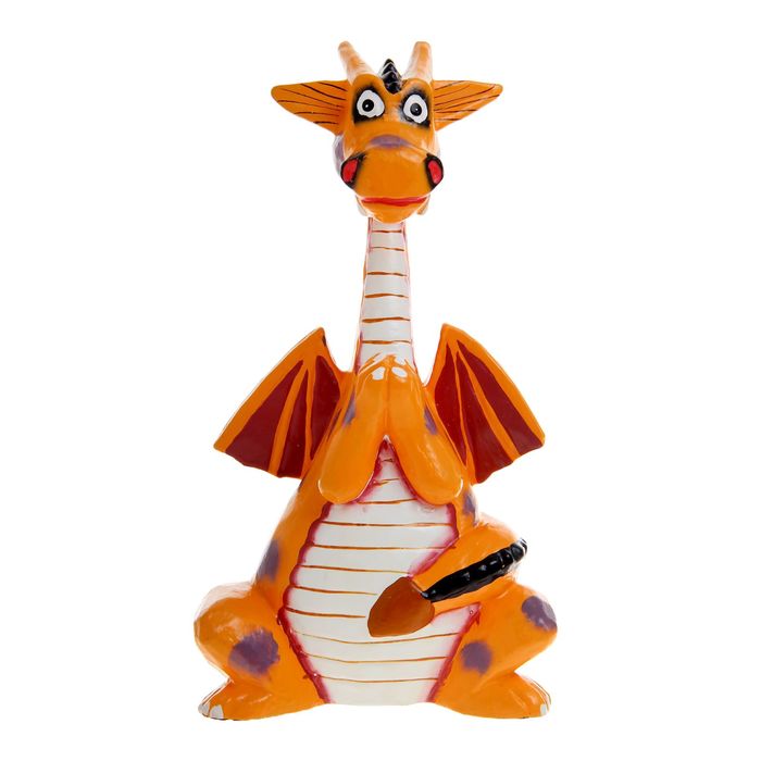 Сувенир "Дракоша Гоша" рыжий