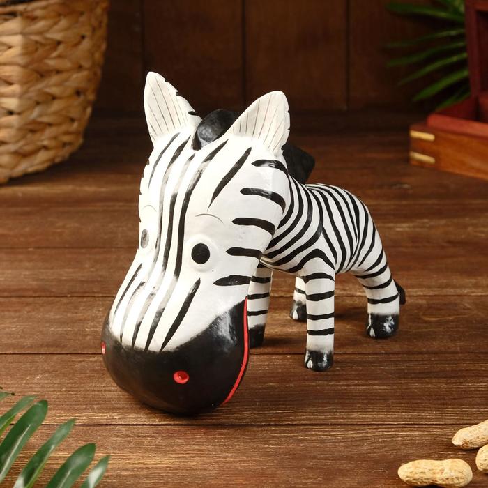 Сувенир "Зебра-головастик"
