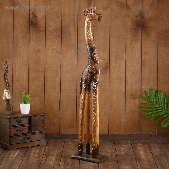 Сувенир дерево Жираф 80 см