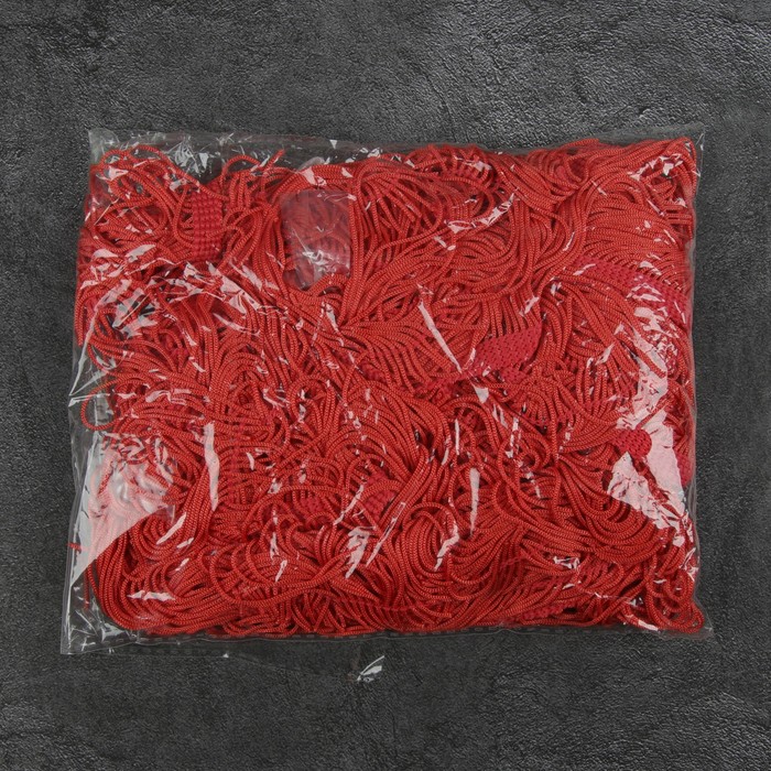 Тесьма декоративная "Бахромушка", ширина 10см, длина 5±1м, цвет коралловый