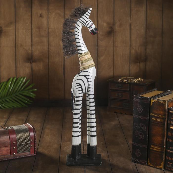 Сувенир "Зебра модель", 60 см