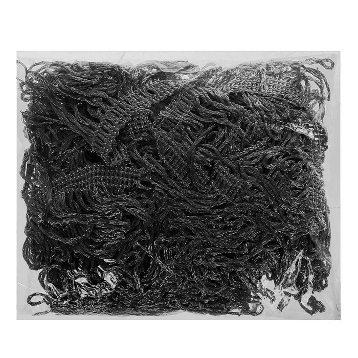 Тесьма декоративная "Бахромушка", ширина 5см, длина 5±1м, цвет чёрный