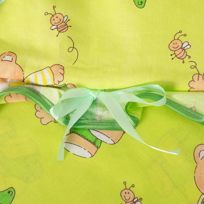 Комплект "Мишки с медом" (6 предметов), цвет зеленый 61/1