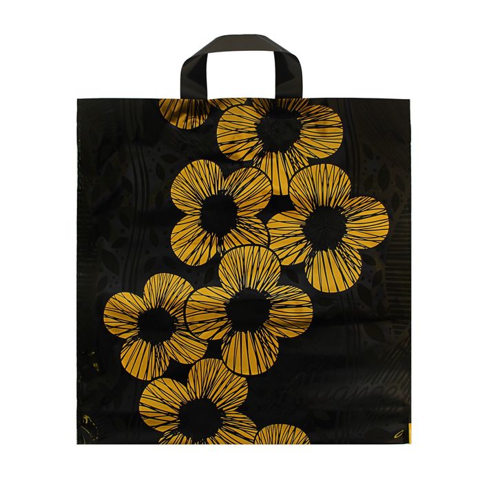 Пакет "Альянс", полиэтиленовый с петлевой ручкой, 40х40 см, 100 мкм