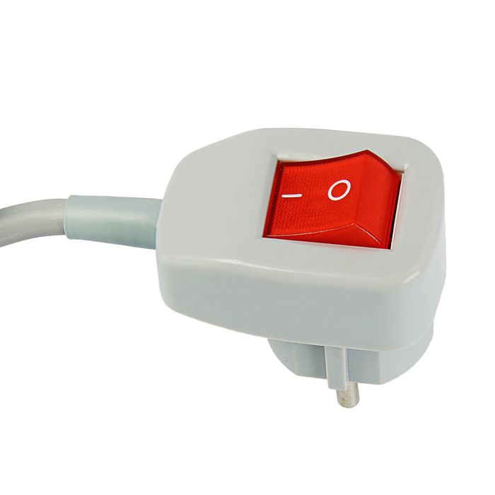 Полотенцесушитель электрический "Ларис", П-обр., 500х200 мм, 29 Вт, левый