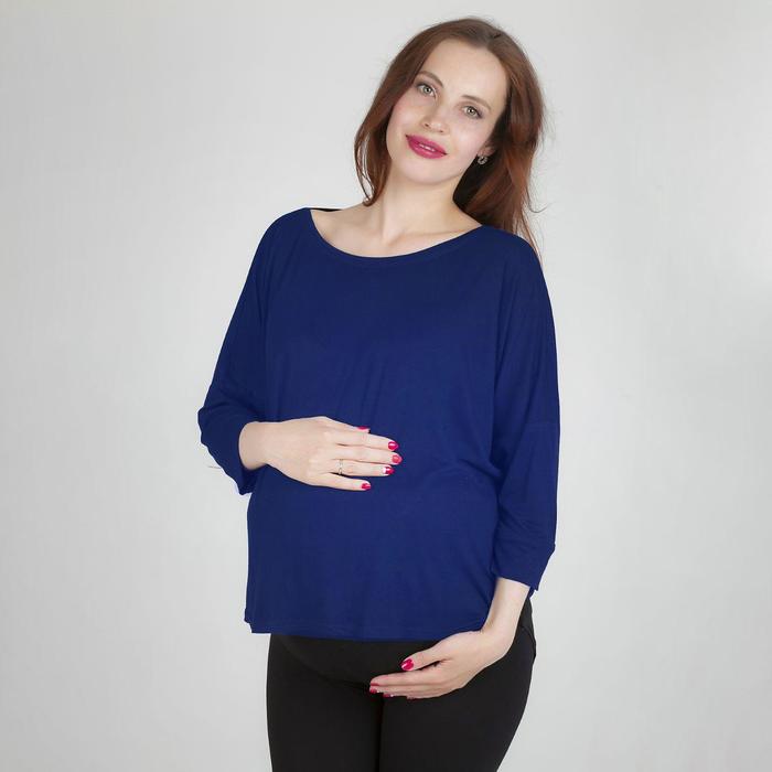 Блузка для беременных 2281, цвет электрик, размер 52, рост 170
