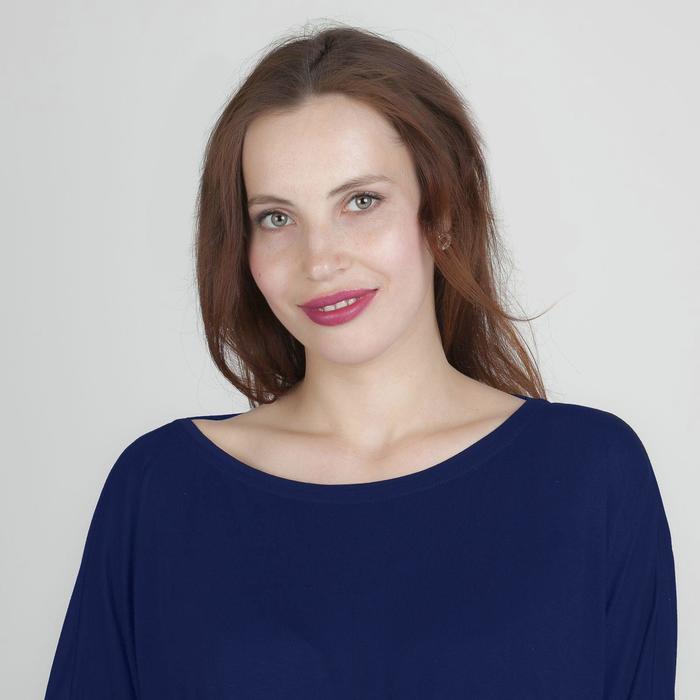 Блузка для беременных 2281, цвет электрик, размер 54, рост 170