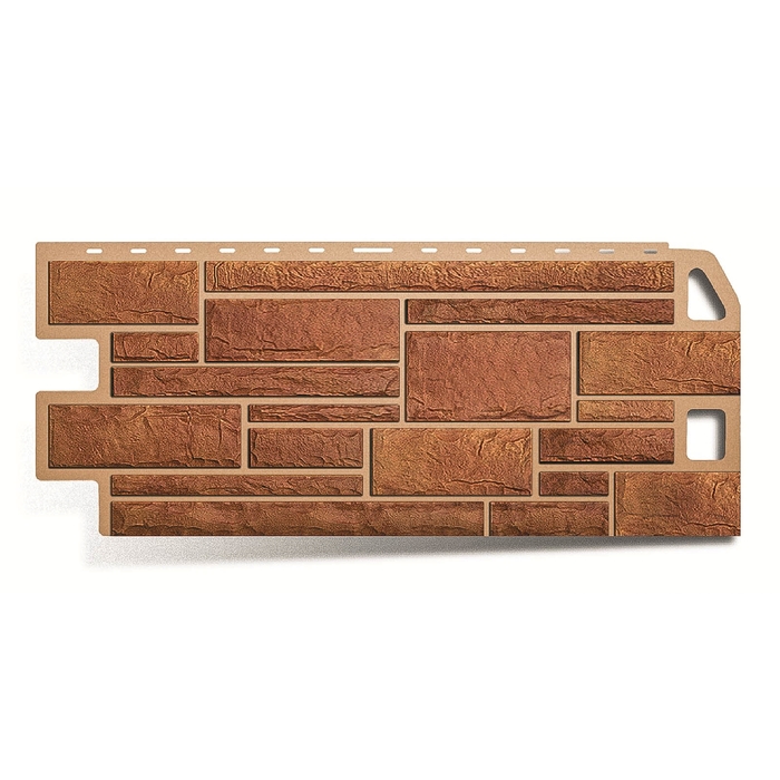 Фасадная панель "Камень", бежевый 1,14х0,48м