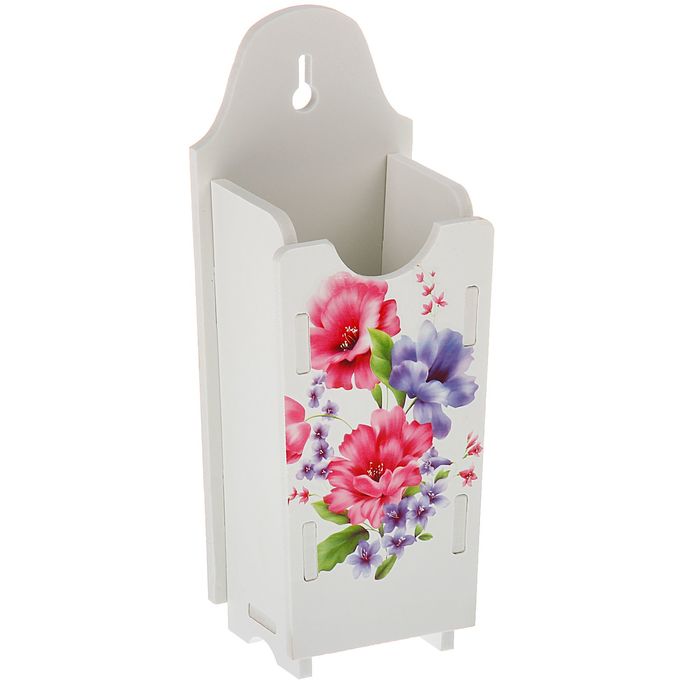 Сушилка для столовых приборов 20,5х6х8 см "Цветение"