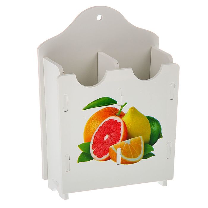 Сушилка для столовых приборов 21х6х15 см "Апельсин"