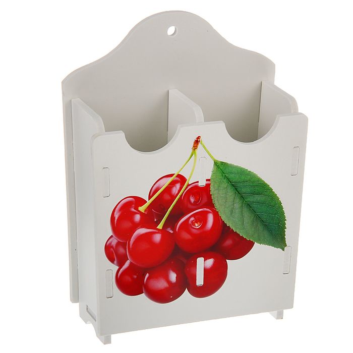 Сушилка для столовых приборов 21х6х15 см "Вишня"