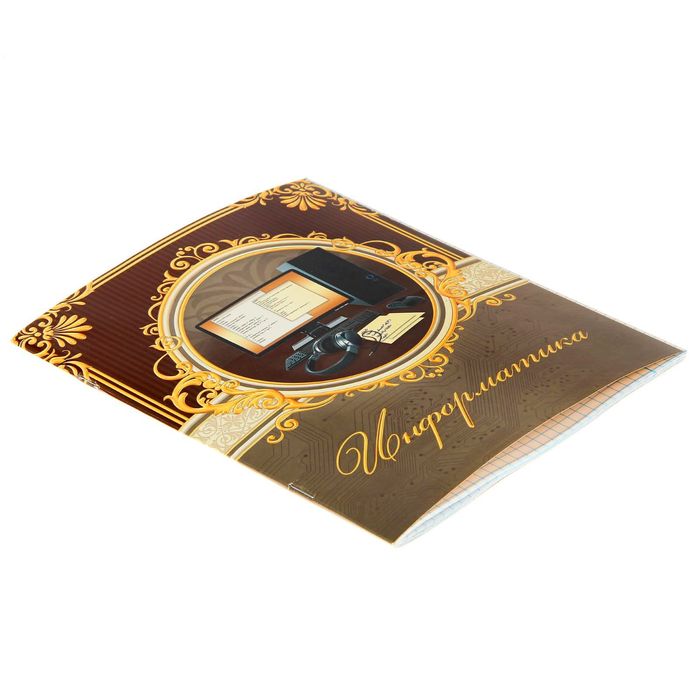 Тетрадь предметная 48 листов " Информатика" классика