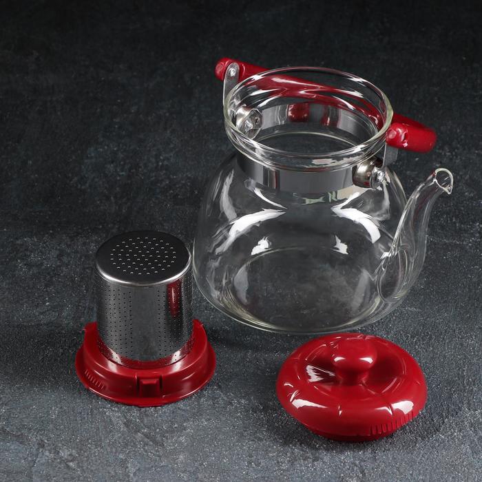 Чайник заварочный 800 мл "Цветочная фантазия"