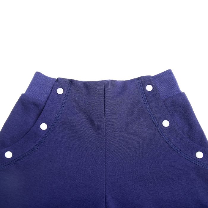 Штанишки для мальчика, рост 110-116 см (30), цвет синий (арт. 28-11М)