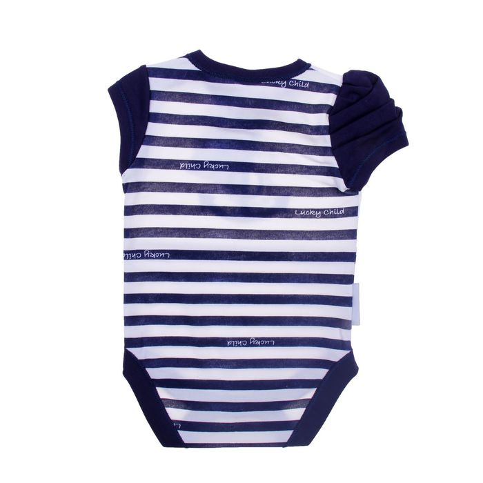 Боди для девочки, рост 74-80 см (24), цвет белый (арт. 28-5Д)