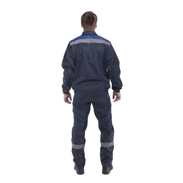 Костюм "Профи-Люкс", размер 60-62, рост 170-176 см, цвет синий/василёк