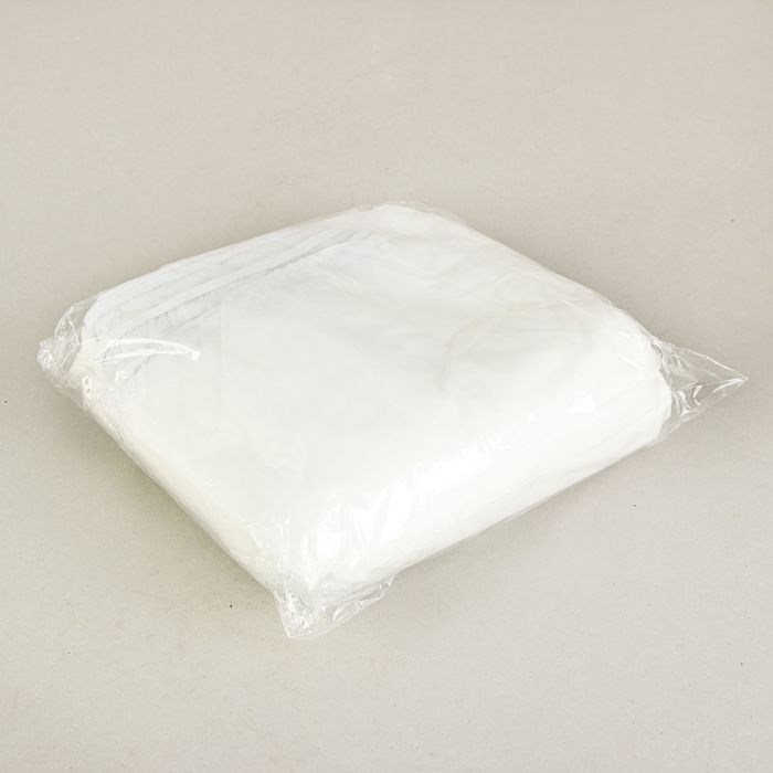 Парео на резинке, белый, спандбонд, 30 г/кв.м, 150 х 80 см, 10 шт.