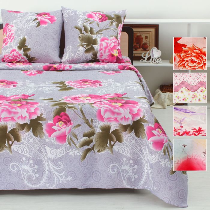 Простыня MERRY 1,5сп 150*210 см п/э 110 гр/м МИКС