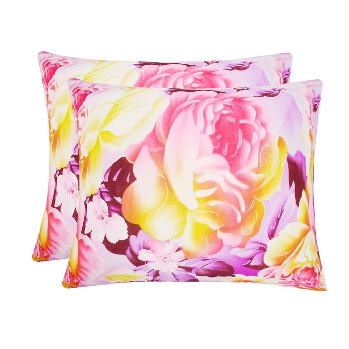 Наволочка MERRY 70*70 см, 2шт, цв. МИКС, п/э 110 г/м