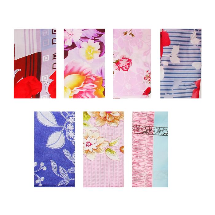 Наволочка MERRY 70*70 см, 2шт, цв. МИКС, п/э 110 г/м