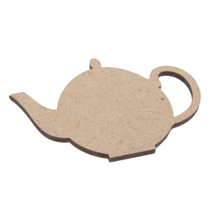 Заготовка для творчества "Чайник", 6,5х5 см