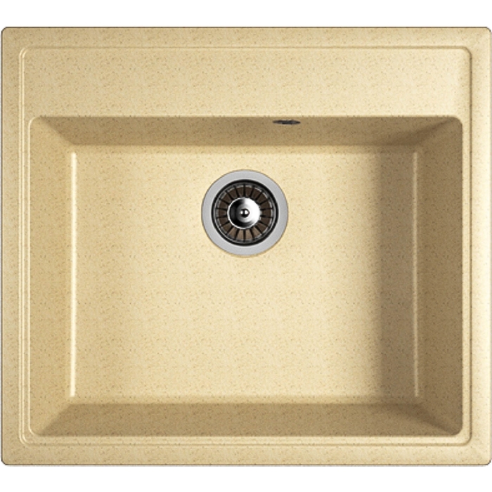 Мойка кухонная из камня Dr.Gans "Ника-570", 570х510 мм, цвет дюна