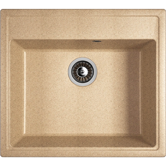 Мойка кухонная из камня Dr.Gans "Ника-570", 570х510 мм, цвет терракотовый