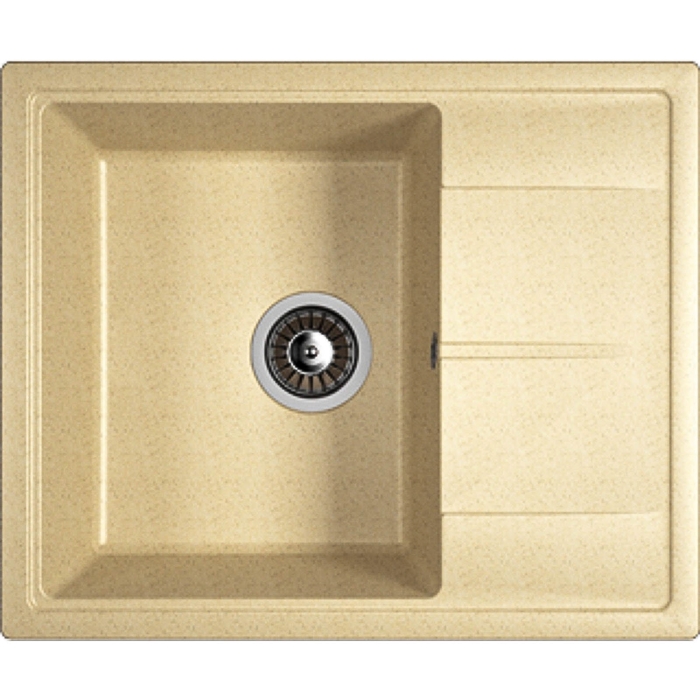 Мойка кухонная из камня Dr.Gans "Ника-580", 580х470 мм, цвет дюна