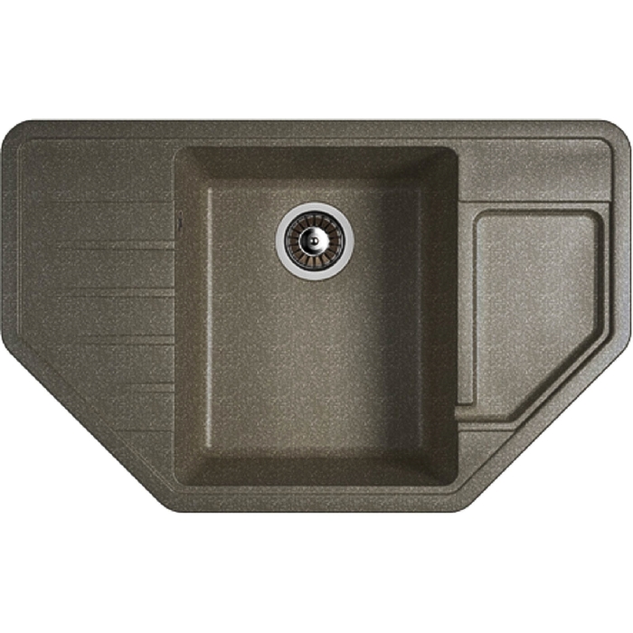 Мойка кухонная из камня Dr.Gans "Рио" 800х500 мм, цвет черный