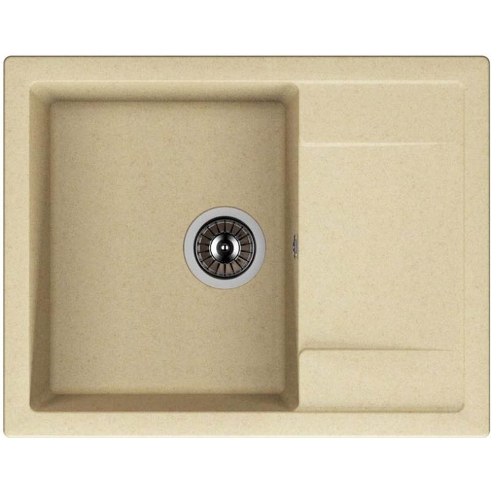 Мойка кухонная из камня Dr.Gans "Техно-650 T650", 650х510 мм, цвет бежевый