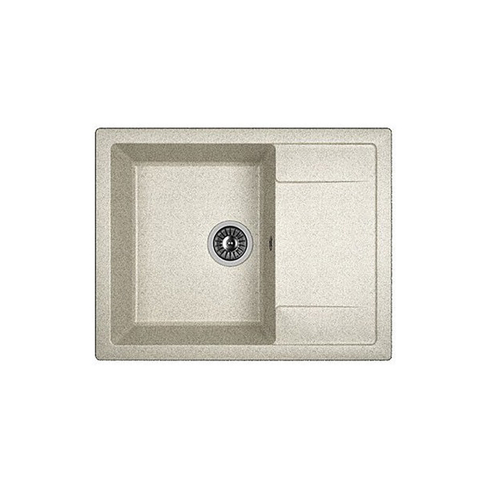 Мойка кухонная из камня Dr.Gans "Техно-650 T650", 650х510 мм, цвет серый