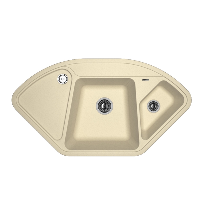 Мойка кухонная Florentina "Капри" КП 1060 FS, 1060х575 мм, цвет шампань