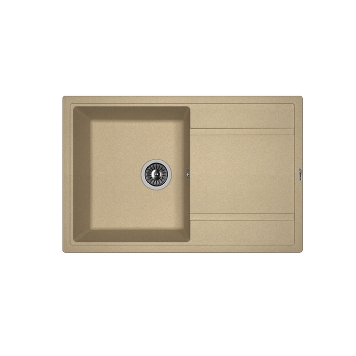 Мойка кухонная Florentina "Липси-780" Л 780 FG, 780х510 мм, цвет бежевый