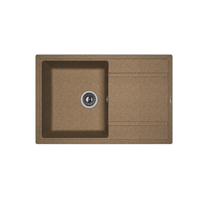 Мойка кухонная Florentina "Липси-780" Л 780 FG, 780х510 мм, цвет коричневый