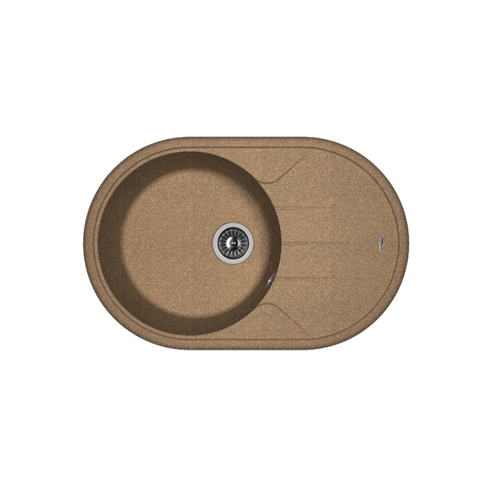 Мойка кухонная Florentina "Лотос-780" Л 780 FG, 780х510 мм, цвет коричневый
