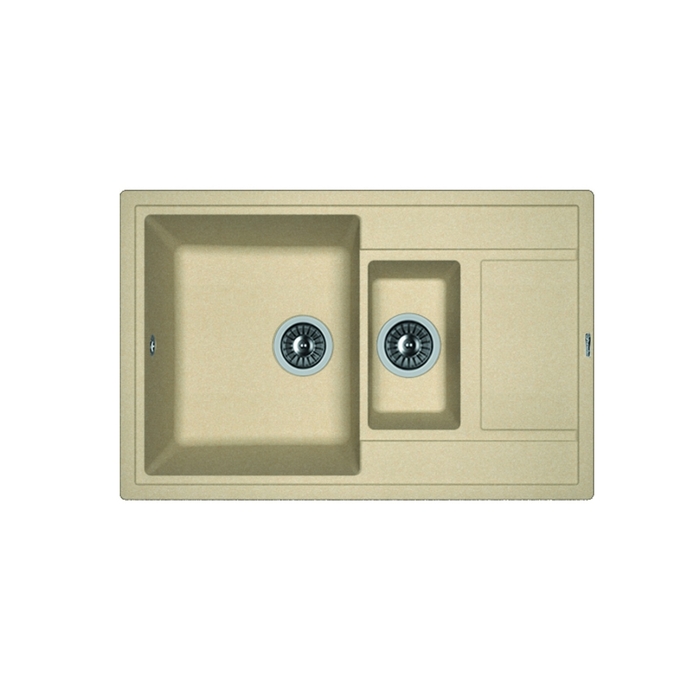 Мойка кухонная Florentina "Липси-780К" Л 780К FG, 780х510 мм, цвет бежевый