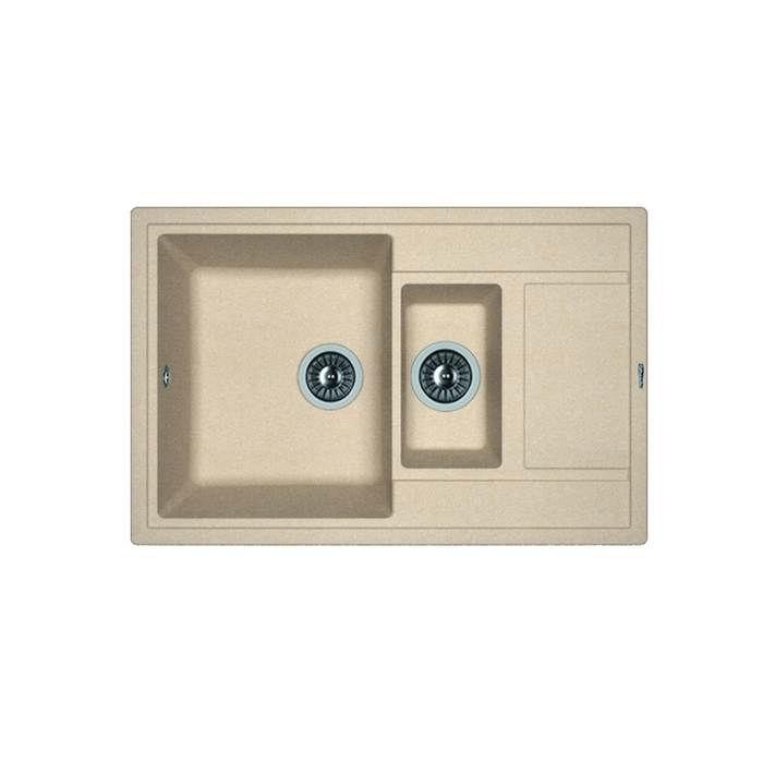Мойка кухонная Florentina "Липси-780К" Л 780К FG, 780х510 мм, цвет песок