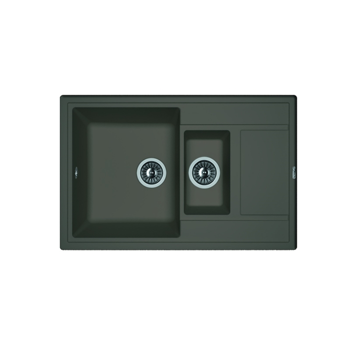 Мойка кухонная Florentina "Липси-780К" Л 780К FSm, 780х510 мм, цвет антрацит