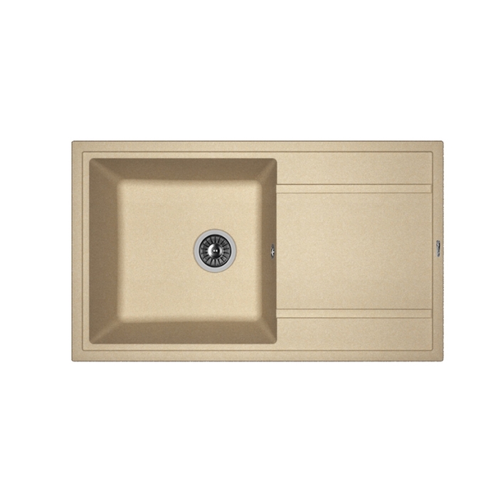 Мойка кухонная Florentina "Липси-860" Л 860 FG, 860х510 мм, цвет бежевый