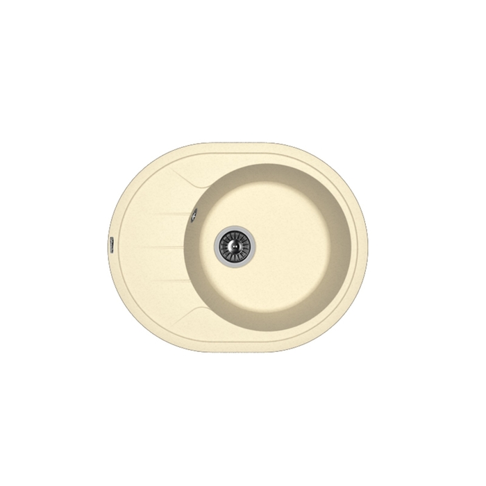 Мойка кухонная Florentina "Родос-620" Р 620 FS, 620х500 мм, цвет шампань