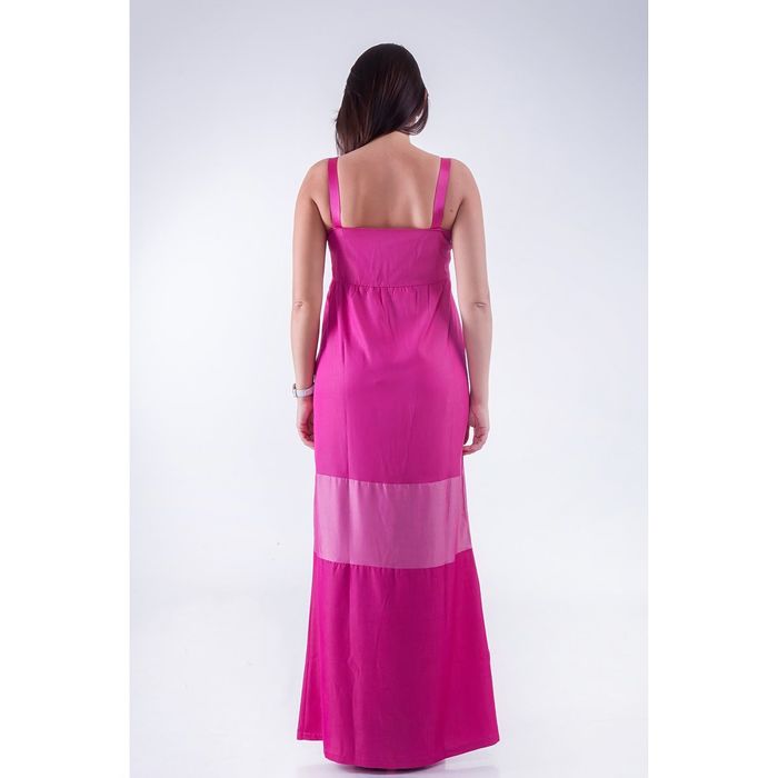 Сарафан женский D15-532 цвет розовый, размер S(44)