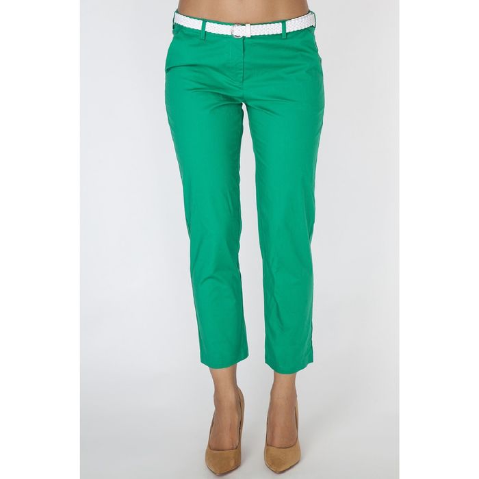 Брюки женские P3220 цвет зеленый, размер XS(42)