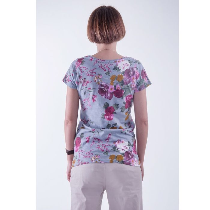 Футболка женская LFV6073 цвет лиловый, размер XS(42)