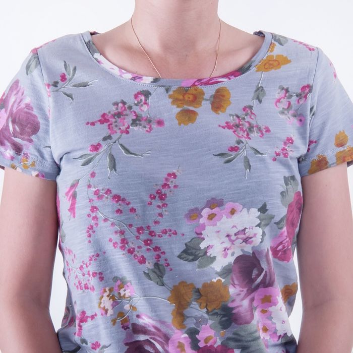 Футболка женская LFV6073 цвет лиловый, размер XS(42)