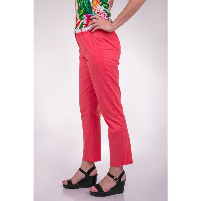 Брюки женские P3220 цвет коралловый, размер M(46)